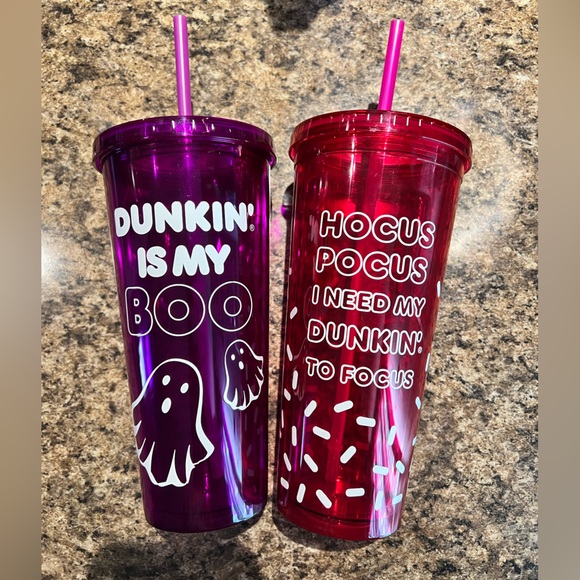 Stanley Accessories Final Price Drop Dunkin Halloween Tumblers